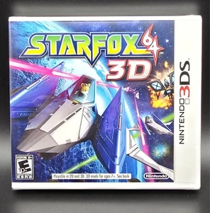 Starfox 64 3D Nintendo 3DS FACTORY SEALED NEW - Picture 1 of 6