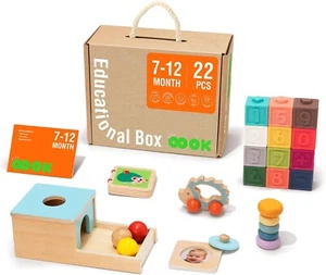 Safe and Durable Montessori Educational Toy Set for Infants 6-12 Months - Picture 1 of 9