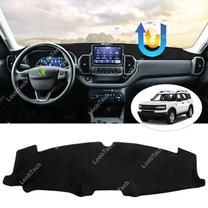 For Ford Bronco Sport  Anti-UV Dash Mat Sunshade Carpet Dash Board Pad Cover - Picture 1 of 9