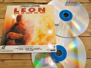 LEON DIRECTOR'S CUT VF PAL LASERDISC LD LUC BESSON JEAN RENO NATALIE PORTMAN - Picture 1 of 8