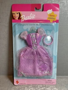 Barbie Fantasy Kostüme Moden Rosa Prinzessin Outfit 2000 Neu in Verpackung Mattel #68087-91 - Bild 1 von 8