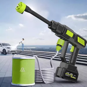 Lavadora a presión inalámbrica para lavadora eléctrica portátil 48V 725 PSI boquilla 6 en 1 - Imagen 1 de 11