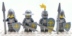Castle Templar Jerusalem Knights made with real LEGO® Minifigure - Picture 1 of 9