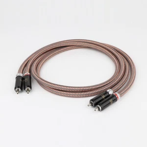 Accuphase OCC Kupfer-HiFi-Cinch-Verbindungs-Audiokabel mit WBT-Cinch-Stecker - Picture 1 of 7