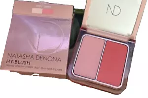 New NATASHA DENONA Hy-Blush Cloudy Cream Cheek Duo Sweet Cheeks In Box Authentic - Picture 1 of 1