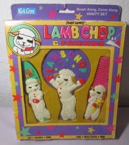 1993 Hair Brush & Comb Set SHARI LEWIS LAMB CHOP & FRIENDS - KID CARE in Box - Picture 1 of 5