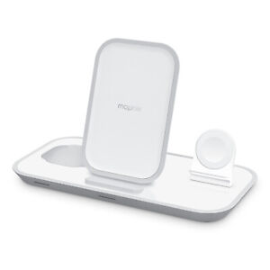 mophie 3-in-1 Wireless Charging Stand for iPhone, AirPods/Pro, Watch RRP £99