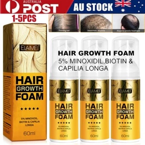 ELAIMEI Hair Growth Mousse Hair Growth Foam Moisturizing Scalp Hair Care 60ml - Picture 1 of 15