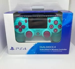 Controlador de juego inalámbrico PS4 Dualshock azul Berry Sony Playstation4 GEO Limited - Imagen 1 de 2