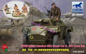 Bronco  CB35009SP 1/35 Humber MK.I Scout Car & AFV Crew Set - Picture 1 of 1