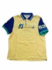 Nautica Brazil Rugby Polo Shirt Size Large Double Sided Y2k