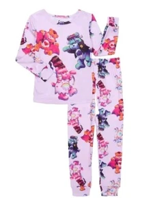 Care Bears Halloween Girls Snug Fit 2-Piece Pajama Set Size 4 - Picture 1 of 3
