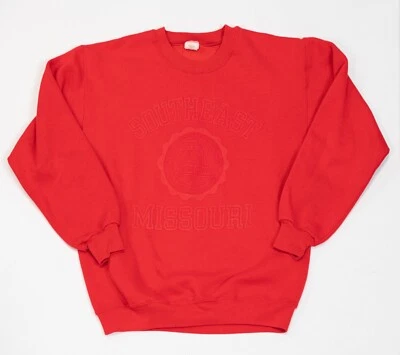 Suéter de Colección Southeast Missouri State University Cuello Redondo Mujer Talla XL Rojo Foto 1 de 4