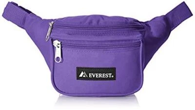 Pacote de cintura Everest Signature - Padrão, roxo escuro, tamanho único - Imagem 1 de 4