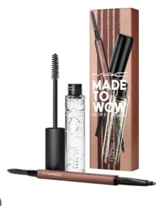 MAC Made To Wow Brow Kit: Light Penny/Clear Full Size New In Box - Picture 1 of 1