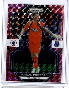 2022 Panini Prizm Premier League Pink Mosaic Prizm Jordan Pickford Everton #229 - Picture 1 of 2