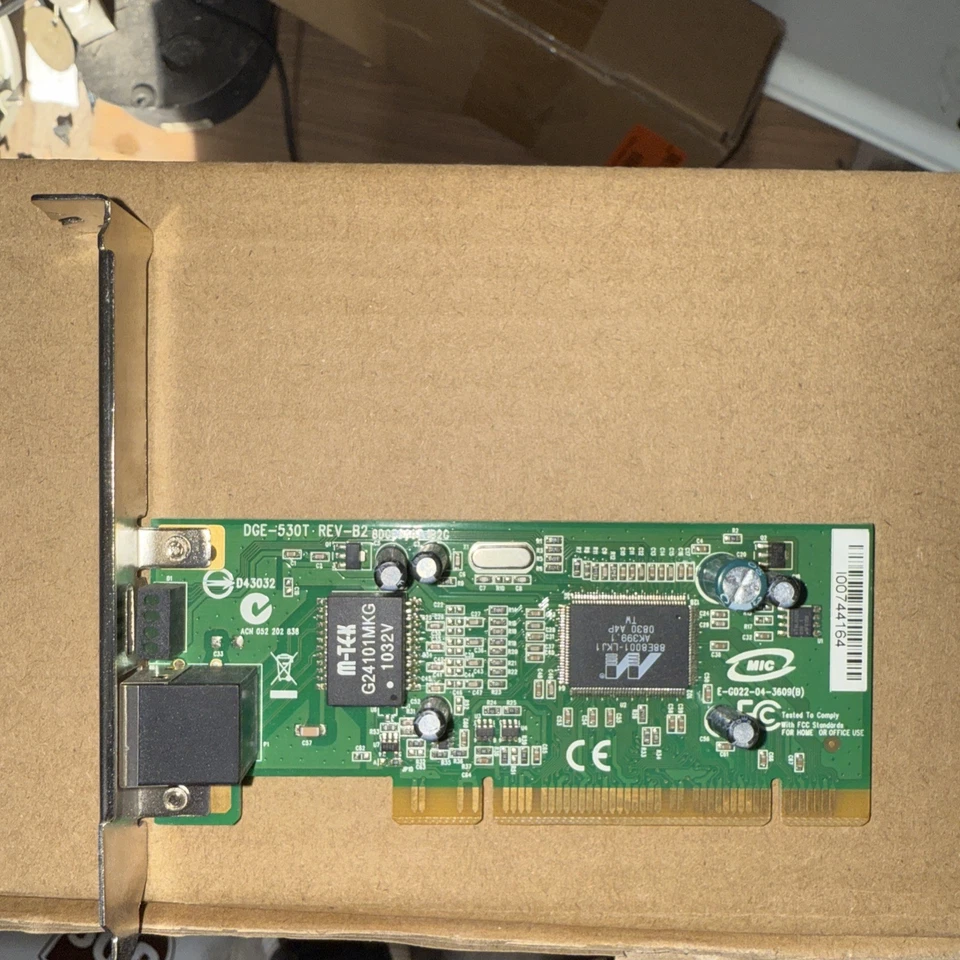 D-Link / DGE-530T / PCI CARD, REV-B2, 1pcs New No Box (G2) - Image 1 of 2