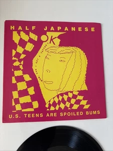 Half Japanese Punk Vinyl US Teens Are Spoiled Bums 7” - Bild 1 von 4