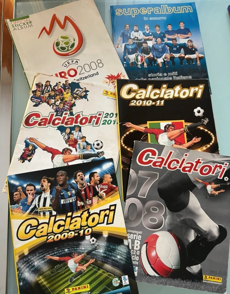 Lotto 6 Album Calciatori Panini Incompleti E Da Recupero - Immagine 1 di 1