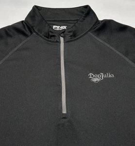 Don Julio Tequila PING Men's XL 1/4 Zip Long Sleeve Pullover Alcohol Bartender - Picture 1 of 11