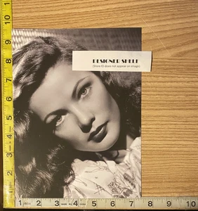 Gene Tierney Glamour Headshot Publicity Scene Book Photograph - Picture 1 of 1
