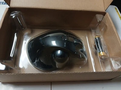 ELECOM Mouse Wireless  M-XT4DRBK Trackball 6 Buttons for Left Hand Black - Image 1 of 4