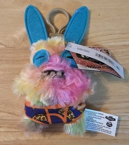 Mini Fuggler Keyring Clip On Bag. Plush Funny Ugly Monster Key Ring Chain - Picture 1 of 2