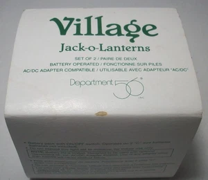 Departamento 56: Accesorios de Halloween Village: JACK-O-Lanterns: 56-52701: Sin usar, en caja: Sin precio base - Imagen 1 de 4