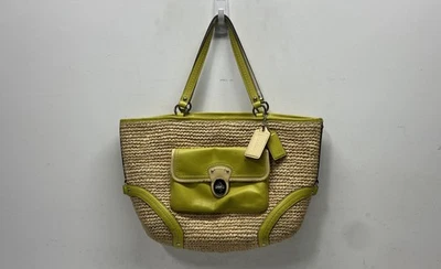 Bolso de hombro Coach de paja Foto 1 de 4