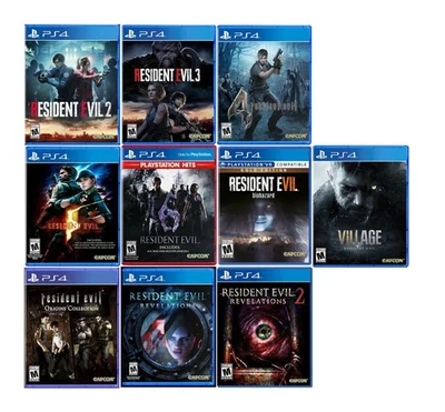 PS4 Resident Evil Ultimate Collection Bundle 10 Games US NEW SEALED - Image 1 of 4