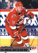 1998-99 Paramount Ice Blue #35 Nelson Emerson