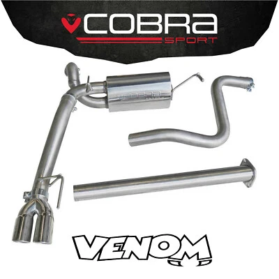 Cobra Exhaust 2.5" Cat Back System (Non-Res) Vauxhall Astra J 1.6 GTC (09>) VX32 - Image 1 of 2