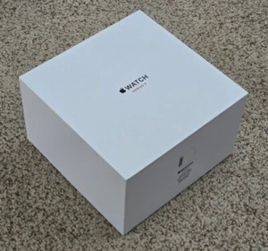 Apple Watch Series 3 **BOÎTE VIDE UNIQUEMENT** 38mm Acier Inoxydable GPS Cellulaire - Photo 1 sur 7