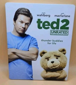 Ted 2 (Blu-ray/DVD, Steelbook, Unrated 2015 Seth MacFarlane - Picture 1 of 3