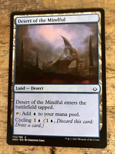 DESERT OF THE MINDFUL 173/199 HOUR OF DEVASTATION MTG MAGIC The Gathering - Picture 1 of 2
