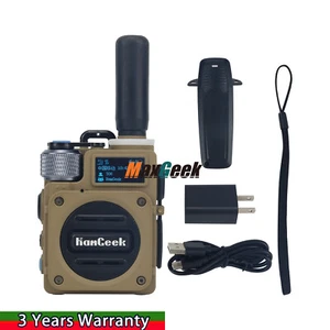 HamGeek Mini HG600 Walkie Talkie UHF Handheld Transceiver 5000KM 10W Wearable - Bild 1 von 9