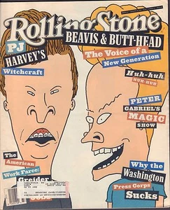 Rolling Stone August 19 1993 Beavis & Butt-Head w/ML VG 082916DBE - Imagen 1 de 1