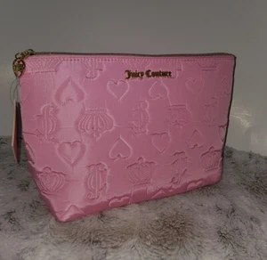 Juicy Couture gesteppte rosa Kosmetiktasche Y2K Reisetasche Neu mit Etikett Y2K - Bild 1 von 14