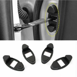 For Ford Kuga Escape 2013-2021 Side Door Stop Cover Protector Decor Trim Black*4 - Picture 1 of 6