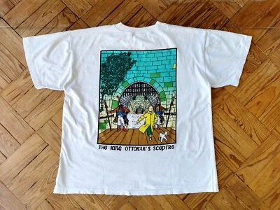 1990s Vintage Tintin The King Ottokar's Sceptre Tshirt - Image 1 of 4
