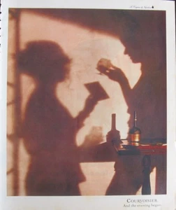 Cortado de anuncio impreso Courvoisier de una revista de 1990 - Imagen 1 de 1