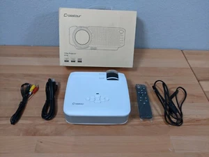 *Read* Crosstour P770 Mini Wi-Fi Wireless Video Projector Screen Mirror 1080P - Picture 1 of 6