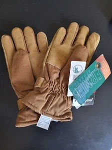 Guante de trabajo aislado de pato marrón Berna 100 % algodón para hombre - Imagen 1 de 7
