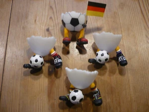 §§ Eierbecher Casablanca Speedy & Friends §§ 4 x Fußball - Bild 1 von 1
