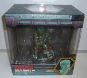 FIRST4FIGURES - METAL GEAR SOLID SD SOLID SNAKE CLEAR SOLID 20cm PVC /FIGURE - Foto 1 di 10