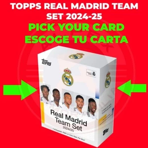 🔥 TOPPS REAL MADRID TEAM SET 2024-25 COLLECTION - PICK YOUR CARD 🔥 - Imagen 1 de 26
