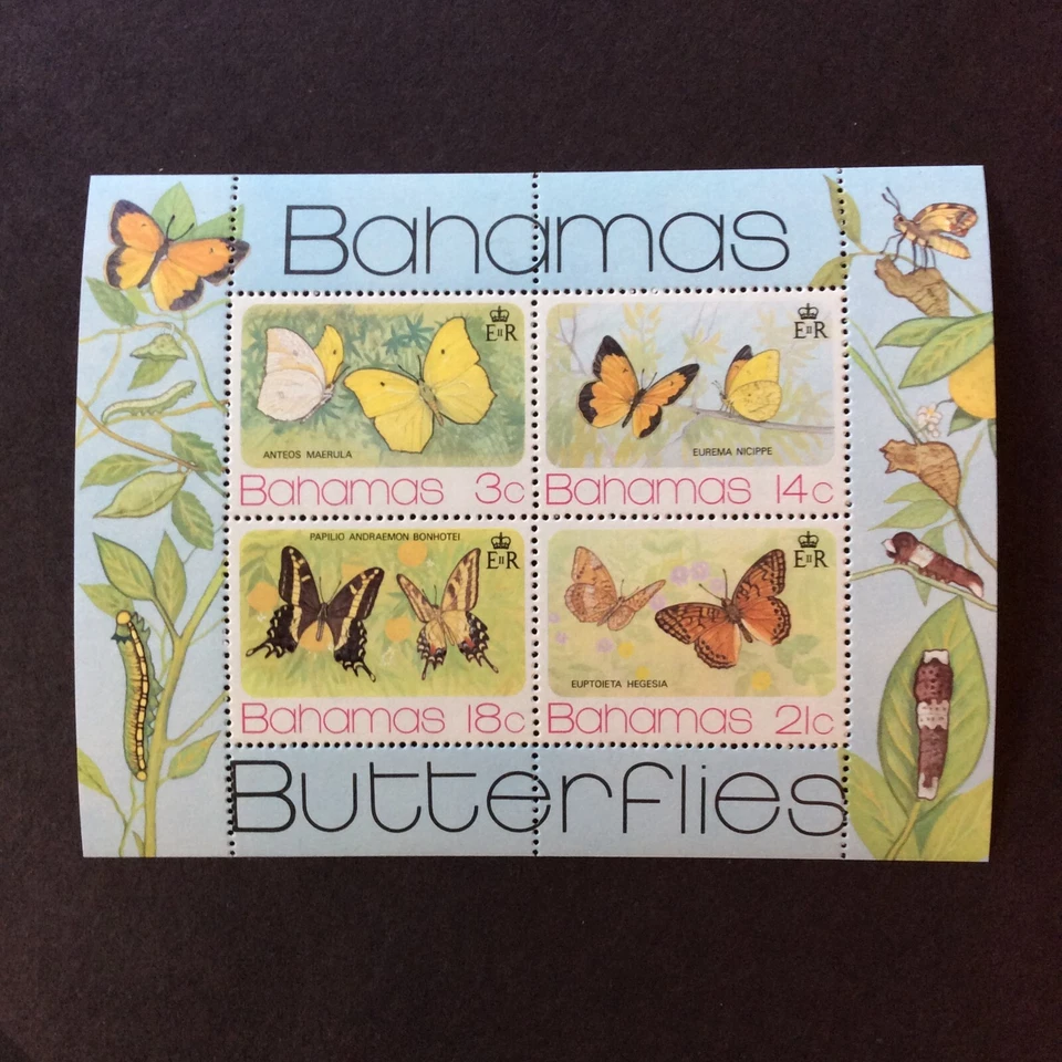 BroadviewStamps Bahamas #373a MNH VF-XF souvenir sheet. — 第 1/2 张图片