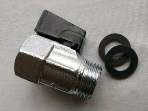 Mini Ball Valve, Isolation valve, 1/2" Male to Female connection - Picture 1 of 11