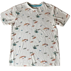 Cactus Man by Ricky Singh Tee Size Small Clown Fish Graphic Soft Cotton T-Shirt - Imagen 1 de 7