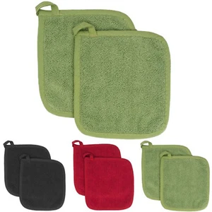 Juego de 2 soportes para ollas de cocina almohadilla para horno de cocina mesa tapete trivet - Imagen 1 de 33